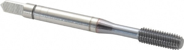 M5x0.8 Metric Powdered Metal High-Speed Steel Tap, TiCN - Balax 18278-91C