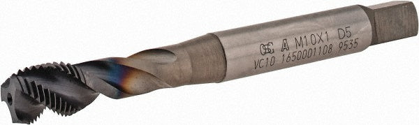 M10x1 MF Powdered Metal Tap, TiCN - OSG 1650001108
