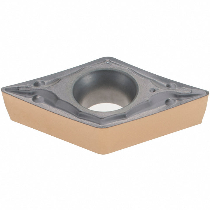 DCMT 3-1-PF Solid Carbide Insert, Grade IC830, AlTiN - Iscar 5509499