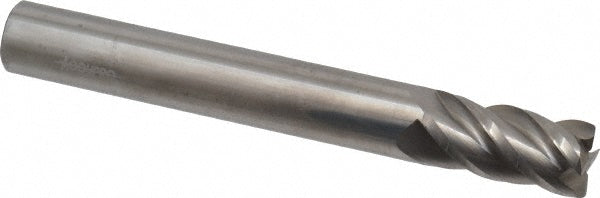 1/2" 4-Flute Solid Carbide Corner Radius End Mill - Accupro 12183556