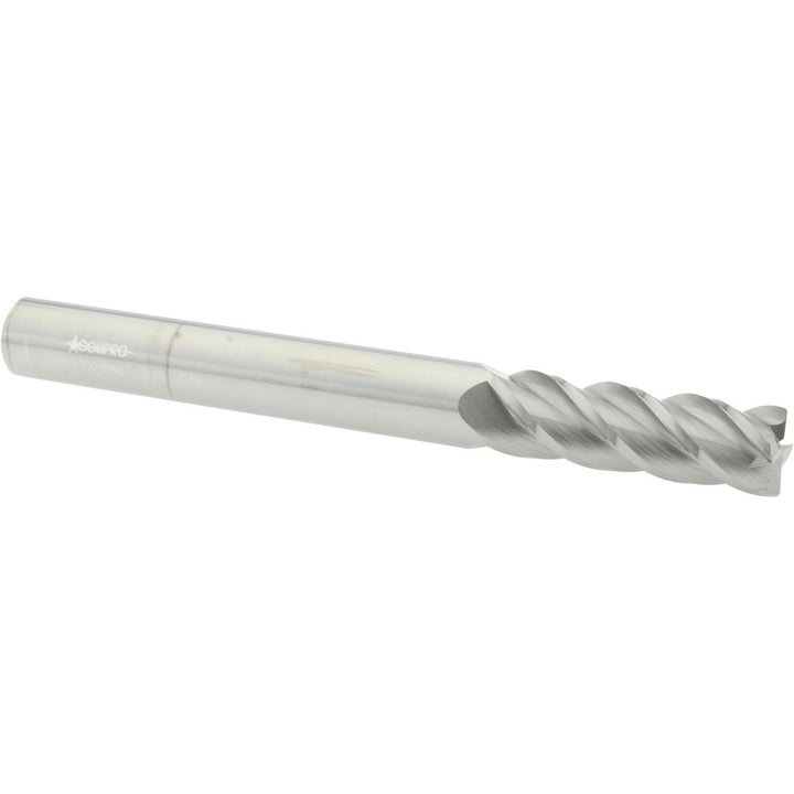 5/8" 4-Flute Solid Carbide Corner Radius End Mill - Accupro 12183587