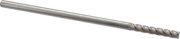 1/4" 4-Flute Solid Carbide Corner Radius End Mill - Accupro 12183637