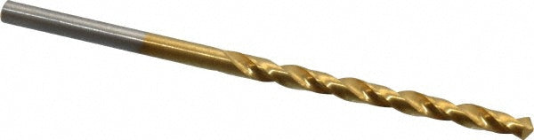 #33 High Speed Steel Drill Bit, TiN, 118° point - Chicago-Latrobe 70133
