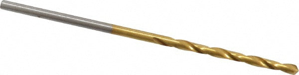 1/16" High Speed Steel Drill Bit, TiN, 118° point - Chicago-Latrobe 70204