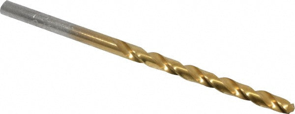9/64" High Speed Steel Drill Bit, TiN, 118° point - Chicago-Latrobe 70209