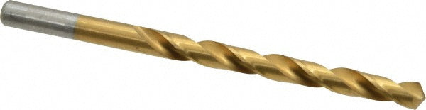 1/4" High Speed Steel Drill Bit, TiN, 118° point - Chicago-Latrobe 70216