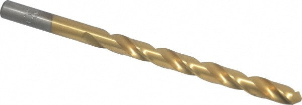 Letter F High Speed Steel Drill Bit, TiN, 118° point - Chicago-Latrobe 70306