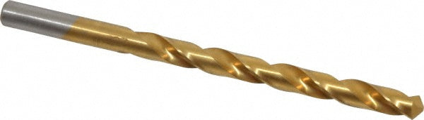 Letter H High Speed Steel Drill Bit, TiN, 118° point - Chicago-Latrobe 70308