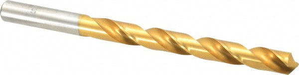 Letter S High Speed Steel Drill Bit, TiN, 118° point - Chicago-Latrobe 70319