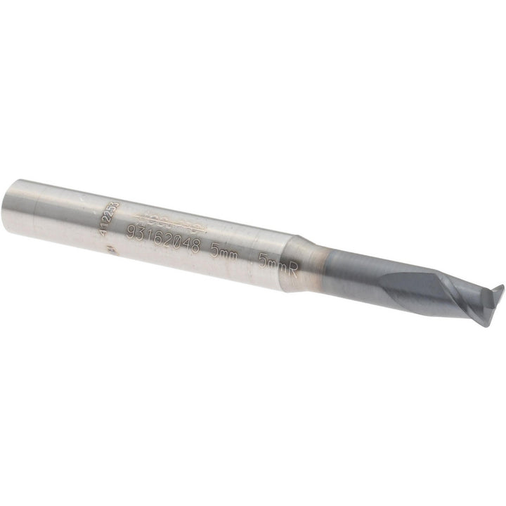 0.1969" 2-Flute Solid Carbide Corner Radius End Mill, AlTiN - Accupro 12177366