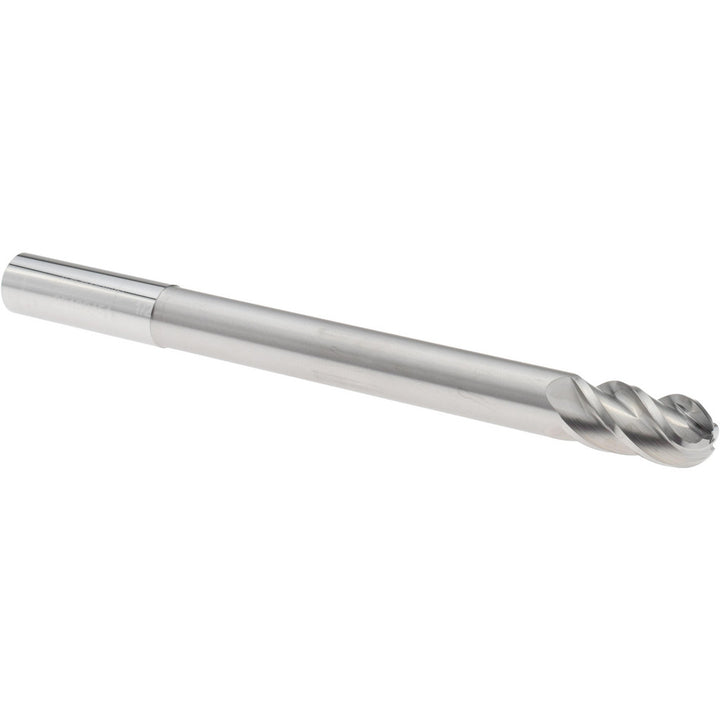 1/2" 4-Flute Solid Carbide Ball End Mill - Accupro 12177179