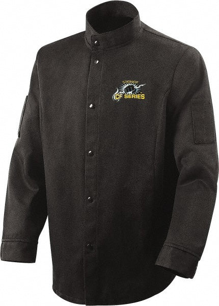 X-Large Black Flame Resistant/Retardant; Welding Protective Garment - Steiner 1360-X