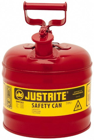 Red; Red Safety Can - Justrite. 7120100