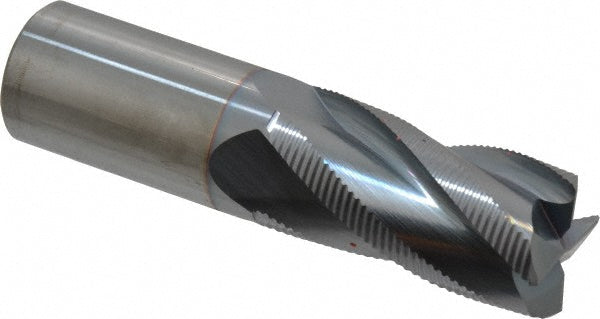 1" 4-Flute Solid Carbide Roughing End Mill, TiCN - Accupro 2500217