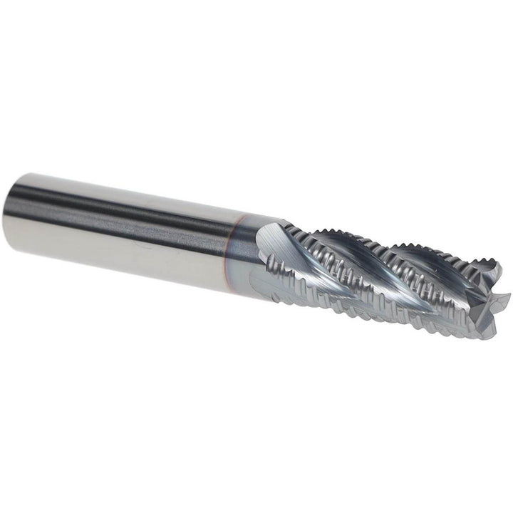 0.375" 5-Flute Solid Carbide Roughing End Mill, TiCN - Accupro 2500196