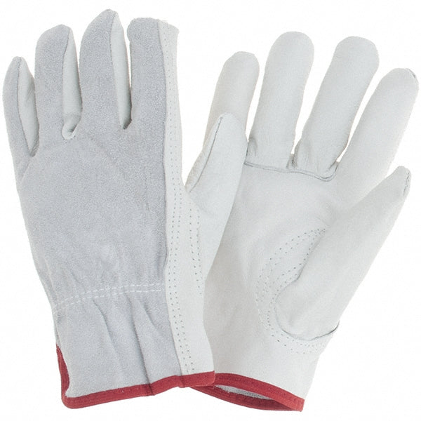 Small Natural Leather General Purpose Gloves - PIP 68-161SB/S