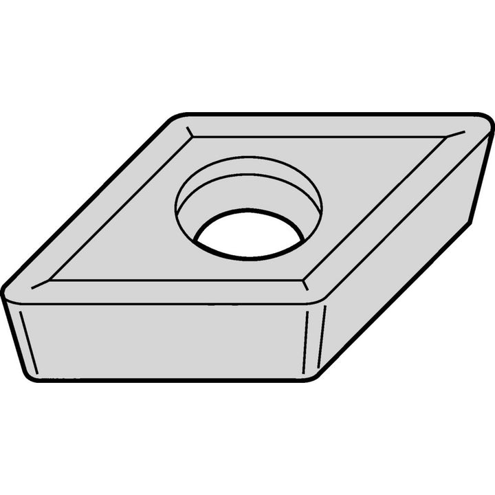DCMT11T308 Carbide Insert, Grade WK15CT, TiCN - Widia 6671913