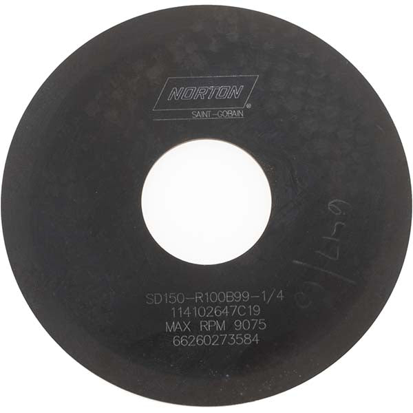 4 x 1/16" 150-Grit Diamond Grinding & Cutoff Wheel - Norton 66260273584