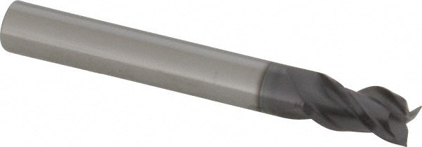 1/4" 3-Flute Solid Carbide Square End Mill, AlTiN - ProMax 109-01624