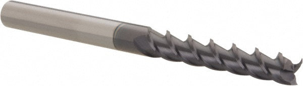 1/4" 3-Flute Solid Carbide Square End Mill, AlTiN - ProMax 109-01644