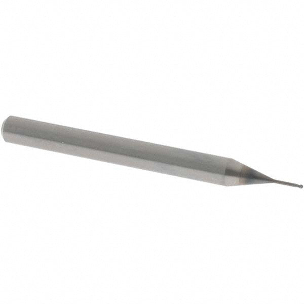 0.0236" 2-Flute Solid Carbide Ball End Mill, DUROREY - OSG 3056172