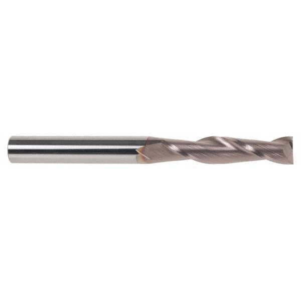 1/4" 2-Flute Solid Carbide Square End Mill, TiCN - SGS 31812