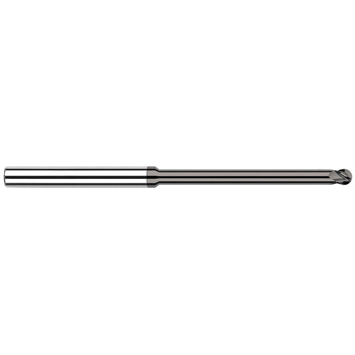 1/32in" 4-Flute Solid Carbide Ball End Mill, CVD Diamond - Harvey Tool 65231