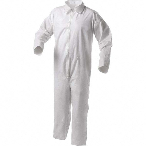 X-Large White Liquid; Particle Protection Protective Garment - KleenGuard 38919