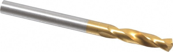 #10 Cobalt Stub Drill Bit, Coated, 130° point - Guhring 9006590049200