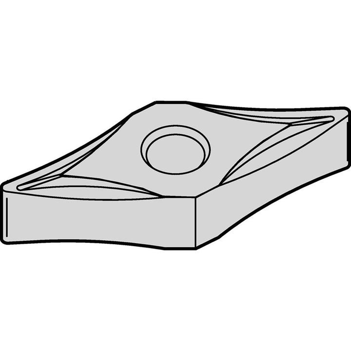 VNGP160401 Carbide Insert, Grade WS10PT, Multilayer TiAlN - Widia 5549195