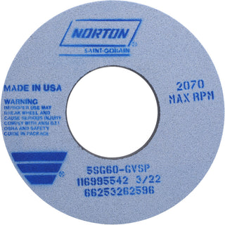 12 x 1-1/2" 60-Grit Ceramic Grinding & Cutoff Wheel - Norton 66253262596