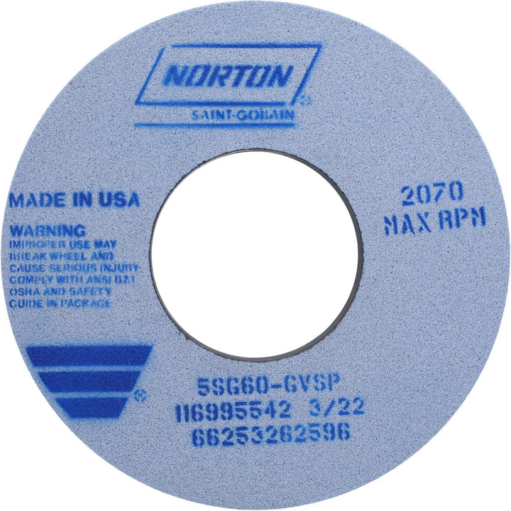 12 x 1-1/2" 60-Grit Ceramic Grinding & Cutoff Wheel - Norton 66253262596