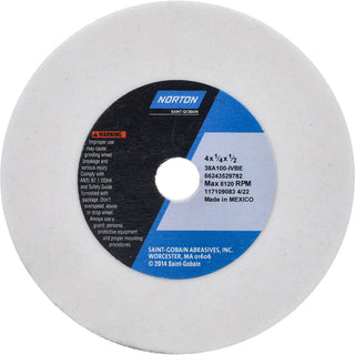 100-Grit Aluminum Oxide Grinding & Cutoff Wheel - Norton 66243529782