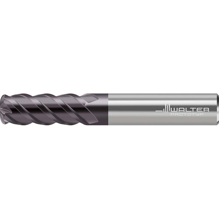 4-Flute Solid Carbide Corner Radius End Mill - Walter-Prototyp 7745633