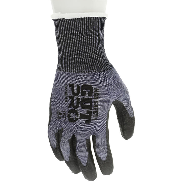 Medium Gray Hypermax Cut & Puncture-Resistant Gloves - MCR Safety 92738PUM