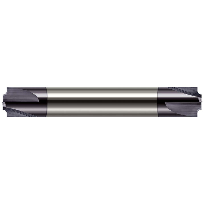 3/8" 4-Flute Solid Carbide Corner Rounding End Mill, AlTiN - Harvey Tool 44030-C3