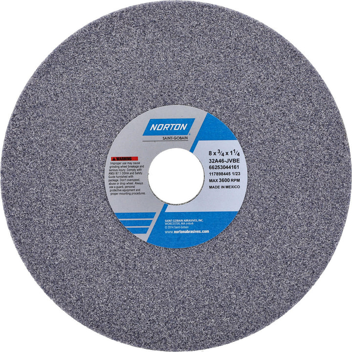 8 x 3/4" 46-Grit Aluminum Oxide Grinding & Cutoff Wheel - Norton 66253044161