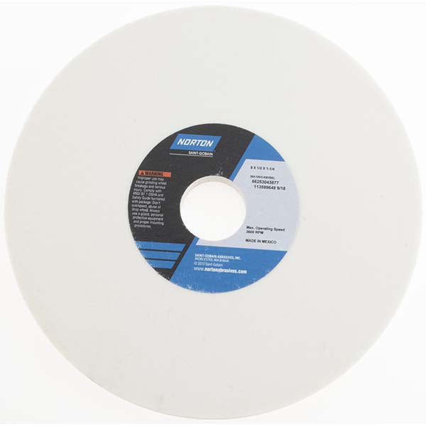 8 x 1/2" 100-Grit Aluminum Oxide Grinding & Cutoff Wheel - Norton 66253043877