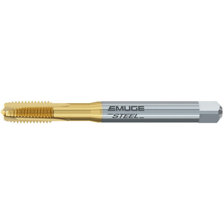 M3x0.5 Metric HSS-E Cobalt Spiral Point Tap, TiN - Emuge B0208400.0030