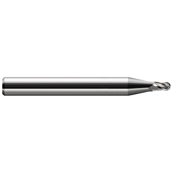 0.1000" 4-Flute Solid Carbide Ball End Mill - Harvey Tool 24699