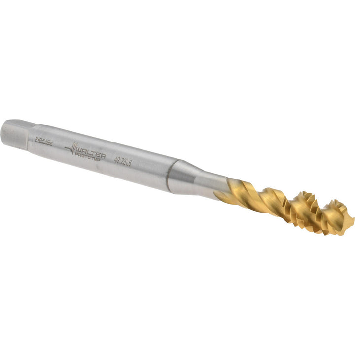 1/4-20 UNC High-Speed Steel Tap, TiN - Walter-Prototyp 7606556
