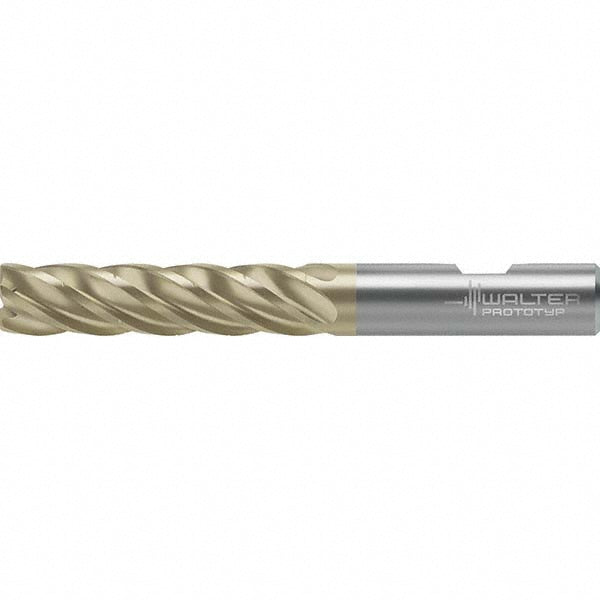 0.3150" 5-Flute Solid Carbide Corner Radius End Mill, TiAlN - Walter-Prototyp 7496811