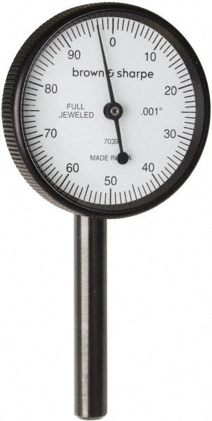 0.2000" Dial Indicator, 0.001000" grad - TESA Brown & Sharpe 599-7039