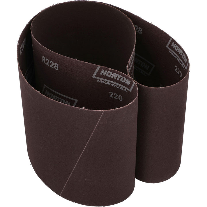 6 x 48" 220-Grit Aluminum Oxide Belt - Norton 78072722546