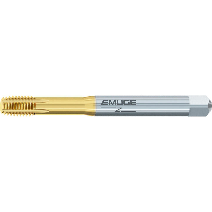 M4x0.7 Metric High-Speed Steel-E-PM Tap, TiN-80 - Emuge B529Z700.0040