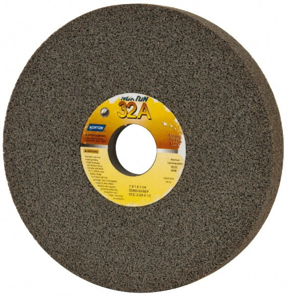 7 x 1" 60-Grit Aluminum Oxide Grinding & Cutoff Wheel - Norton 66252942800