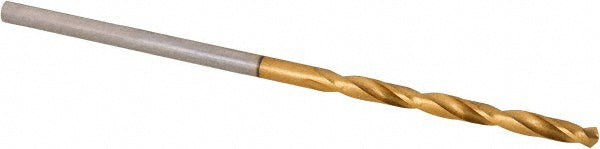 #52 High Speed Steel Drill Bit, TiN, 118° point - Guhring 9006510016100