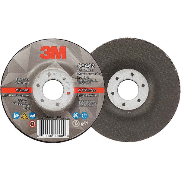 4-1/2 x 1/8" Ceramic Grinding & Cutoff Wheel - 3M 7100214084