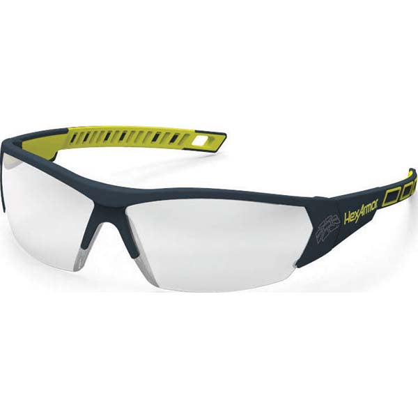 Universal Silver Mirror Safety Glasses - HexArmor. 11-14004-06