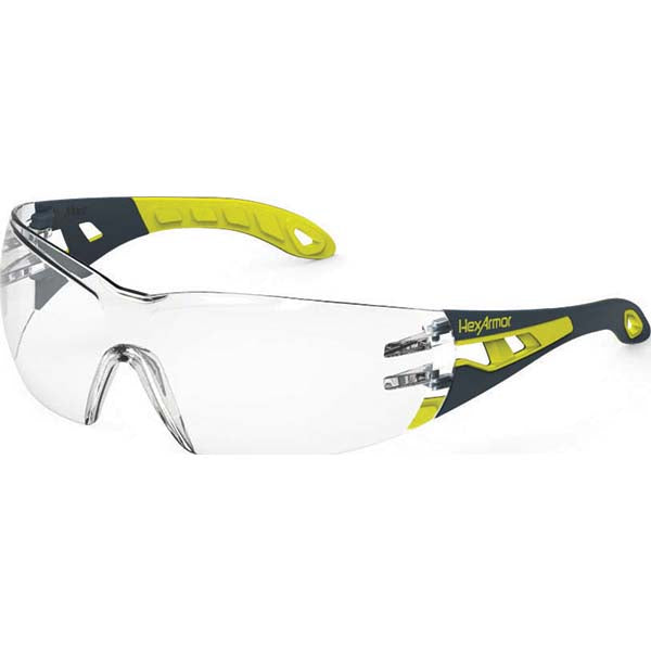 Universal Clear Safety Glasses - HexArmor. 11-10003-04